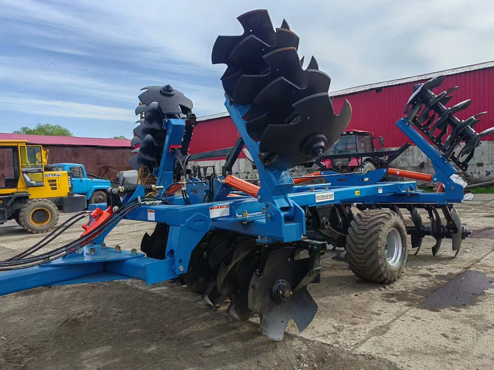 6.2m Hydraulic Folding 810 Extra Heavy Duty Disc Harrow