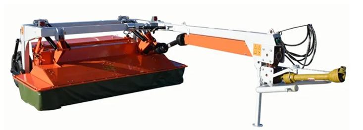 3.0M Heavy-duty trailed disc mower conditioner with Italian Comer transmission components.
